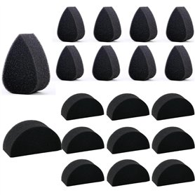 CAIONPLE Éponges de Peinture pour Le Éponges Noires de Peinture pour Le Haute Densité pour Les Œuvres d'art et la Peinture Corpo