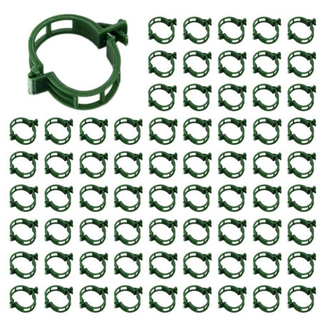 Qwertfeet Clips en plastique pour support de plantes