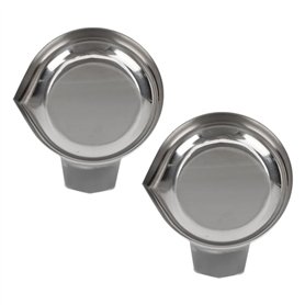 Yominerr Lot de 2 balances avec bateaux de pesée en acier inoxydable