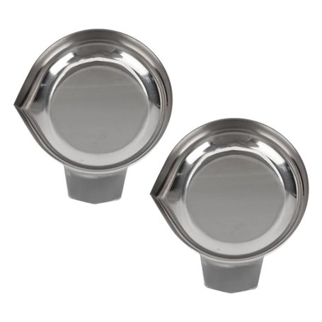 Yominerr Lot de 2 balances avec bateaux de pesée en acier inoxydable