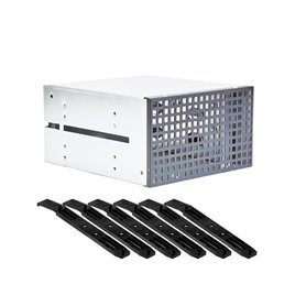 iFutniew Cage de disque dur à 3 baies pour 2 disques optiques vers disque dur 3 x 3