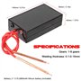 Booso 1 Set Spot Welder 5000W Machine de Soudage par Points Portable Haute Puissance Soudeurs Réglables à Courant Portable pour 
