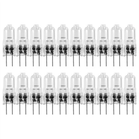 Sujurio Lot de 20 Ampoules HalogèNes G4