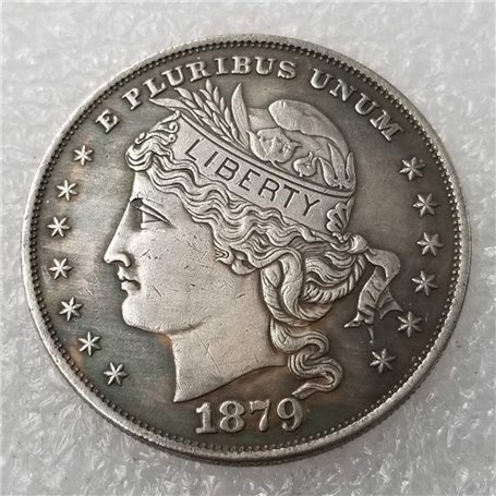 YunBest 1879 Lot de 100 pièces de Monnaie américaines Anciennes - 100 pièces de Monnaie - Best Old Original - USA Ancienne pièce