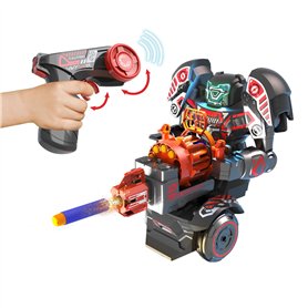 SILVERLIT YCOO - Robot Rapidfire - Robot d'action radiocommandé 2 en 1 avec Fonction Shooting – Effets sonores et Lumineux - 20