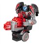 SILVERLIT YCOO - Robot Rapidfire - Robot d'action radiocommandé 2 en 1 avec Fonction Shooting – Effets sonores et Lumineux - 20 