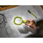 RYOBI - Loupe éclairée 4V USB Lithium - 2 intensités : 60/200 Lumens - Grossissement x 3 - Livrée avec son câble USB-C & 1 batte