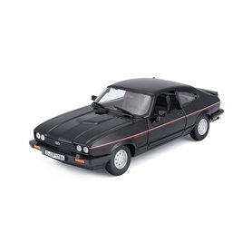 Burago - May Cheong Group - Plus - Ford Capri de 1982 - Voiture Miniature à l'échelle 1:24 - Jouet pour Enfant - à Collectionner