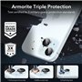 ESR Protection Objectif Caméra pour iPhone 15/iPhone 15 Plus/iPhone 14/iPhone 14 Plus Armorite, Protecteur pour Lentille Individ