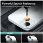 ESR Protection Objectif Caméra pour iPhone 15/iPhone 15 Plus/iPhone 14/iPhone 14 Plus Armorite, Protecteur pour Lentille Individ