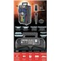 Idance Bluetooth PartyBox Funky Skull FS400 - Enceinte Party Bluetooth Portable avec Effets Lumineux
