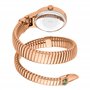 Roberto Cavalli Femmes Analogique Quartz Montre avec Bracelet en Acier Inoxydable RC5L104M0045
