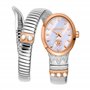 Roberto Cavalli Femmes Analogique Quartz Montre avec Bracelet en Acier Inoxydable RC5L104M0065