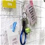 Create idea 40pcs Crochets de Suspension Suspendus en Forme de S de Type Clip avec Cordes
