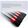 Aisoway Pinceau de Détail (Lot de 5), Jeu de Pinceaux à Détails Automatiques Parfait pour La Voiture Moto Roues de Nettoyage Aut