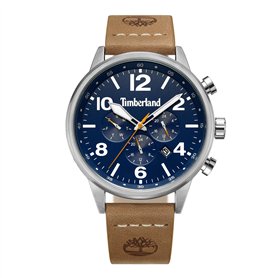 Timberland Myrtle Montre analogique multi-cadran avec bracelet en cuir brun clair 3 ATM