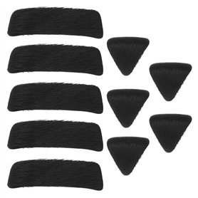 OTOTEC 5 Ensemble Fourrure Flèche Repose Pad Auto-Adhésif Flèches Repos Autocollant Accessoires Tir Chasse Sport Fournitures 1.5