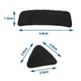 OTOTEC 5 Ensemble Fourrure Flèche Repose Pad Auto-Adhésif Flèches Repos Autocollant Accessoires Tir Chasse Sport Fournitures 1.5