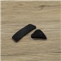 OTOTEC 5 Ensemble Fourrure Flèche Repose Pad Auto-Adhésif Flèches Repos Autocollant Accessoires Tir Chasse Sport Fournitures 1.5