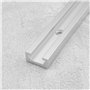 4pcs Rail en Forme de T en Alliage d'aluminium Rainure Gabarit de Montage Fente Rainure en T Accessoires de Rail d'onglet pour S