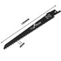 5pcs HCS 6TPI Lames de Scie Alternative Lames de Scie Compatible avec Parkside Appareil Combiné 4 en 1 pour Couper le Bois de Co