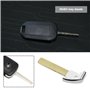 OTOTEC Petite Lame de Clé Intelligente de Voiture HU83 Clé de Voiture Vierge Compatible avec Peugeot Compatible avec Citroën Acc