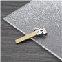 OTOTEC Petite Lame de Clé Intelligente de Voiture HU83 Clé de Voiture Vierge Compatible avec Peugeot Compatible avec Citroën Acc