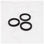 OTOTEC 20 Pièces Rondelles Plates en Caoutchouc Noir 32mm OD 24mm ID 3mm d'épaisseur M24 Rondelles Plates pour Robinet à Bout d'