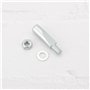 OTOTEC Lot de 4 Goupilles Fendues pour Manivelle de Vélo 9,5 X 40 Mm Accessoires de Cyclisme pour Vélo Cyclomoteur Acier Galvani