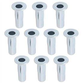 OTOTEC Lot de 10 écrous à Rivet Aveugle Expansibles M6 de Type Lanterne pour Vélo Moto Automobile Industrie Du Meuble 6 X 27 Mm
