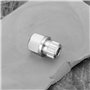 OTOTEC 1Pc 40/23PT Écrou de Blocage de Roue Vis Clé de Retrait Clé Antivol Douille D'écrou de Roue Compatible avec BMW Série 5 S