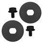 OTOTEC Lot de 2 Boulons de Tronçonneuse pour Tondeuse à Gazon Rondelle de Tronçonneuse 90639221 90618229 Compatible avec DeWalt