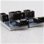 EMSea Carte Mère 9 Broches USB en-tête Multiplicateur USB 2.0 1 Mâle à 4 Ports Femelle Séparateur Adaptateur Câble d'extension C