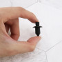 EMSea 50x Clips de Garniture Intérieure Panneau Rivet en Plastique 8mm Voiture 91505SL0003