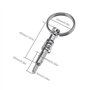 EMSea 6pcs Goupille à Dégagement Rapide 0.24" Diamètre avec Came de Descente et Goupille à Ressort Longueur 1.57'' 316 Acier Ino