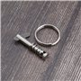 EMSea 6pcs Goupille à Dégagement Rapide 0.24" Diamètre avec Came de Descente et Goupille à Ressort Longueur 1.57'' 316 Acier Ino
