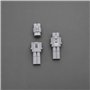 EMSea Lot de 2 connecteurs de Moto à 2 Broches compatibles avec Sumitomo MT090 Compatible avec Yamaha Compatible avec Triumph Co
