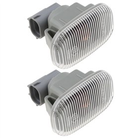 EMSea Lot de 2 Clignotants Latéraux D'aile Avant Compatible avec Toyota Corolla AVENSIS MR2 OE 81730-02022 81730-02023 81730-202