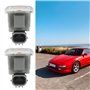 EMSea Lot de 2 Clignotants Latéraux D'aile Avant Compatible avec Toyota Corolla AVENSIS MR2 OE 81730-02022 81730-02023 81730-202