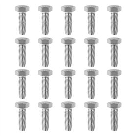 EMSea Lot de 20 Boulons Hexagonaux M10 X 30 mm en Acier Inoxydable A2 304 pour Montage de Modules PV Crochets de Toit Et Assembl