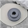 EMSea 1PC Poulie à Rainure Unique Ak2558 Poulie 5/8" ID Ouverture 2,55" OD pour Poulie en V Ak2558 pour Compresseurs Moteurs Sci