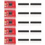 EMSea 5 Pi¨¨ces Carte de Commande de Moteur ¨¤ Courant Continu DRV8833 pour TB6612FNG pour Moteur d'ordinateur Ventilateur Lumi¨