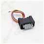 YINETTECH 2pcs Châssis de Voiture Capteur de Hauteur Faisceau de Câbles Prise Queue de Cochon 3 Fils pour L320 L322 2005-2009 YM