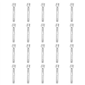 YINETTECH 20pcs Prise à Sertir de Contact Automobile Borne de Faisceau Connecteur Automobile 1-1452668-1 Prise à Sertir Connecte