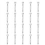 YINETTECH 20pcs Prise à Sertir de Contact Automobile Borne de Faisceau Connecteur Automobile 1-1452668-1 Prise à Sertir Connecte