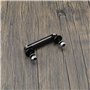 YINETTECH 2pcs 45mm Voiture Réglable Avant/arrière Pare-Chocs Lèvre Séparateur Jambe de Force Tige Cravate Barres de Support Fix