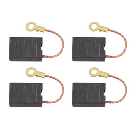 YINETTECH Lot de 2 paires de balais de carbone avec outil électrique Autostop pour meuleuse d'angle Compatible avec Parkside PWS