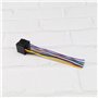 YINETTECH Lot de 2 Connecteurs Pré-câblés ISO Femelle 16 cm Prise Femelle ISO Faisceau de Câblage Compatible avec Volkswagen Com