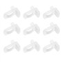 YINETTECH Lot de 40 clips de support d'étagère en verre de 5 mm pour meubles de cuisine