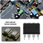YINETTECH 20Pcs JRC4558 Direct Plug DIP 8 Amplificateur Opérationnel Double Monolithique 4558 4558D IC Chip Composant électroniq
